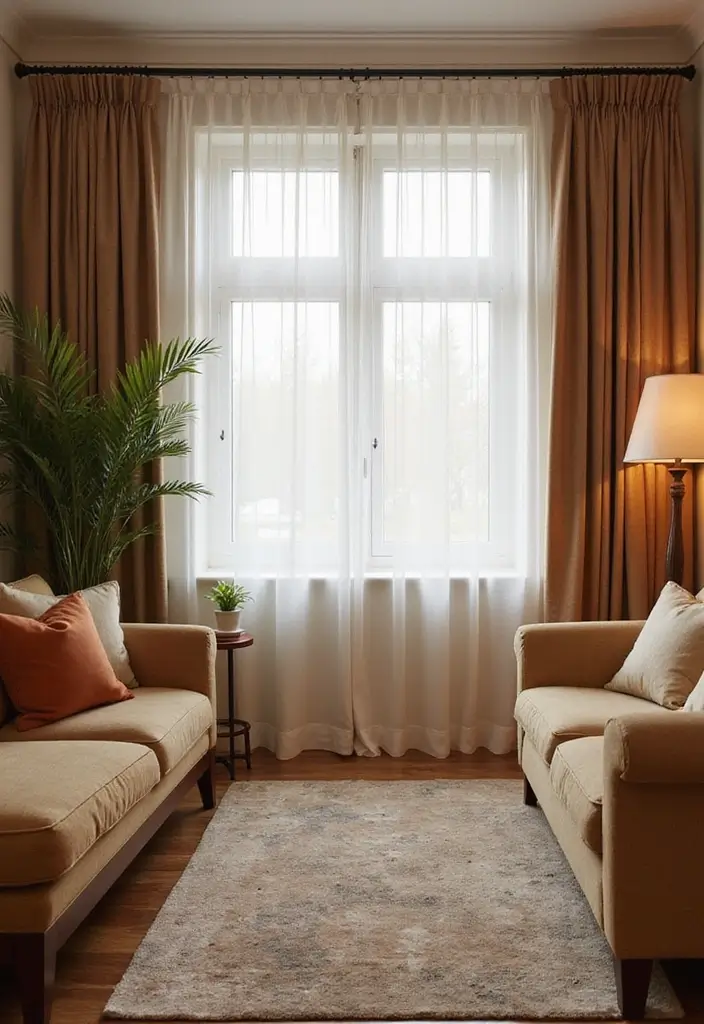 25 Curtains Ideas for Living Room That Feel Luxurious - 13. Thermal Insulated Curtains