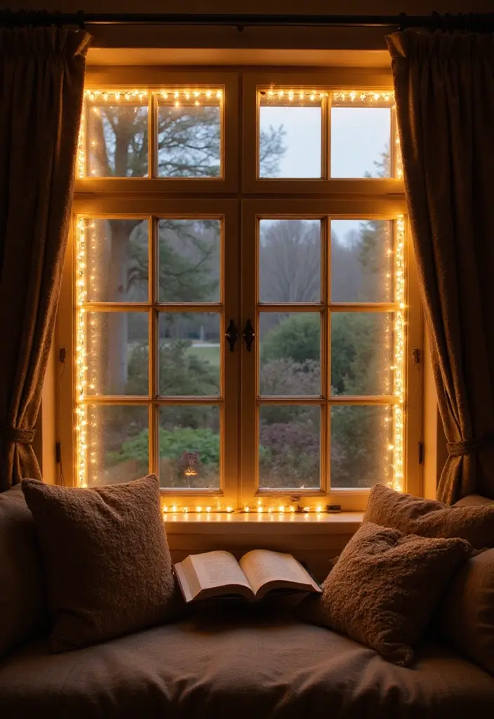25 Fake Window Ideas That Look Amazingly Real 16 25 Fake Window Ideas That Look Amazingly Real - 16. Faux Window with LED Backlighting