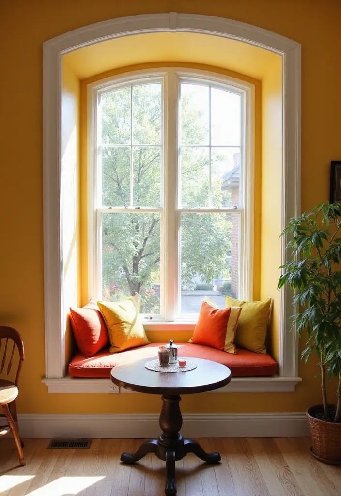25 Fake Window Ideas That Look Amazingly Real 18 25 Fake Window Ideas That Look Amazingly Real - 18. Faux Window with Corner Seat