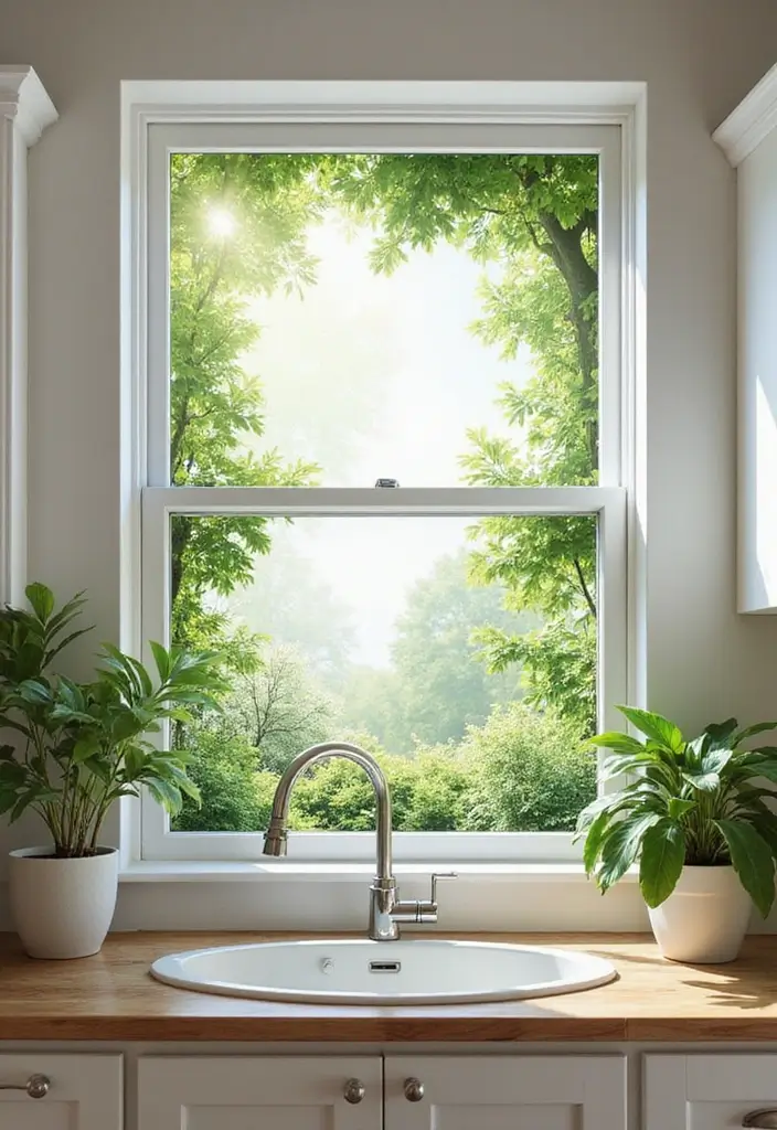 25 Fake Window Ideas That Look Amazingly Real 19 25 Fake Window Ideas That Look Amazingly Real - 19. Faux Window with a Garden View