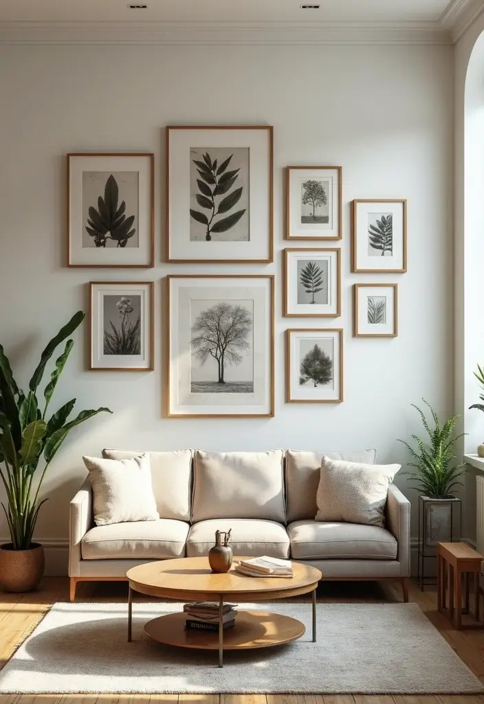 25 Fake Window Ideas That Look Amazingly Real 9 25 Fake Window Ideas That Look Amazingly Real - 9. Multi-Panel Art Installation