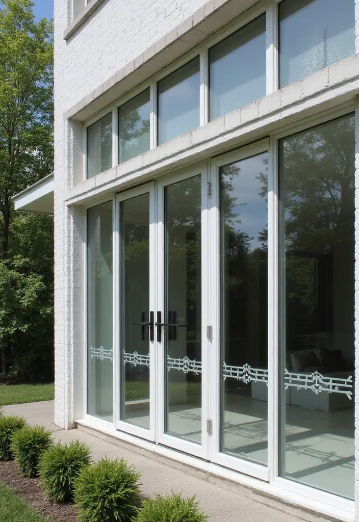 25 Modern Window Grill Designs for a Stylish Look - 10. Smart Grills with Security Features