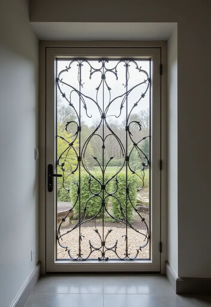 25 Modern Window Grill Designs for a Stylish Look - 21. Tailored Custom Grills