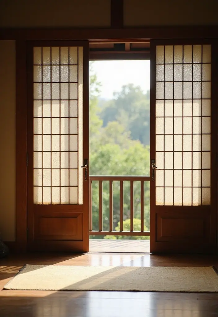 25 Modern Window Grill Designs for a Stylish Look - 5. Japanese Shoji Grills