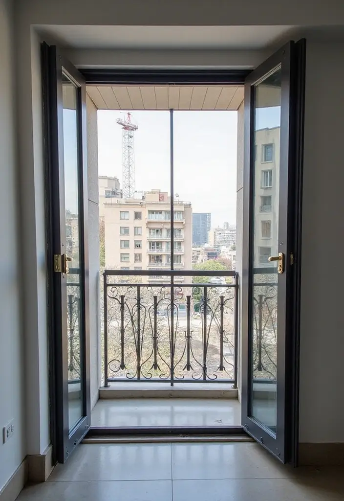25 Modern Window Grill Designs for a Stylish Look - 8. Modern Steel Grills