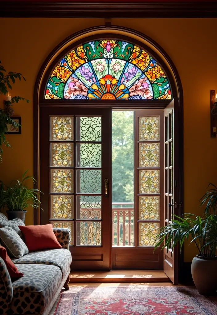 25 Modern Window Grill Designs for a Stylish Look - 9. Creative Patterned Grills