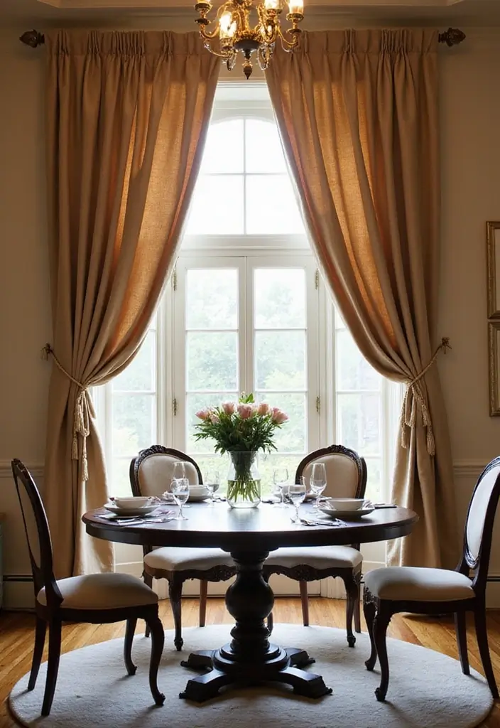 25 Window Dressing Ideas That Transform Your View - 10. Tie-Back Drapes