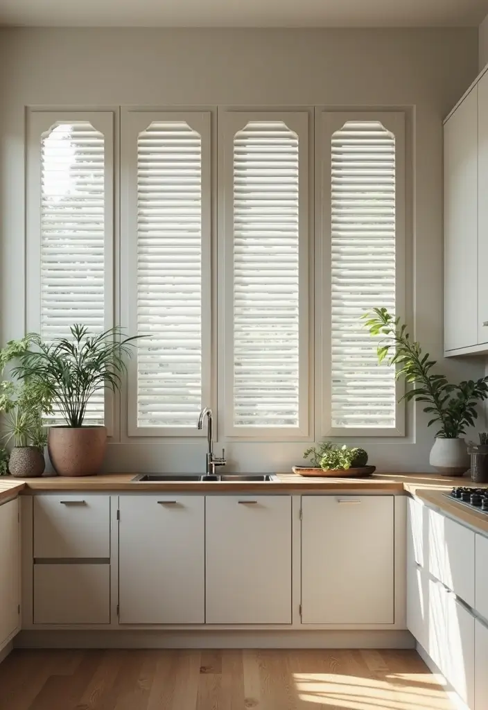 27 Large Window Ideas That Bring the Outdoors In 19 27 Large Window Ideas That Bring the Outdoors In - 19. Jalousie Windows for Unique Ventilation