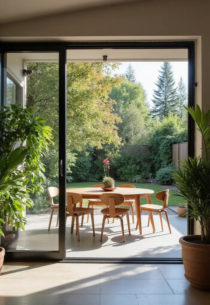 27 Large Window Ideas That Bring the Outdoors In 2 27 Large Window Ideas That Bring the Outdoors In - 2. Large Sliding Glass Doors