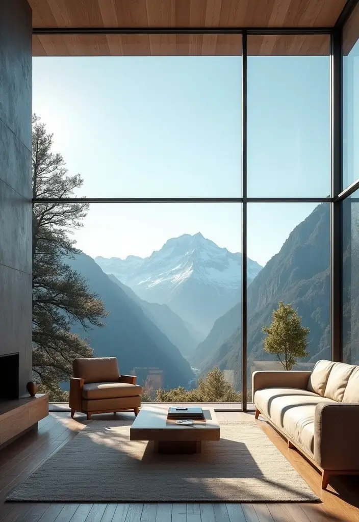 27 Large Window Ideas That Bring the Outdoors In 4 27 Large Window Ideas That Bring the Outdoors In - 4. Oversized Picture Windows