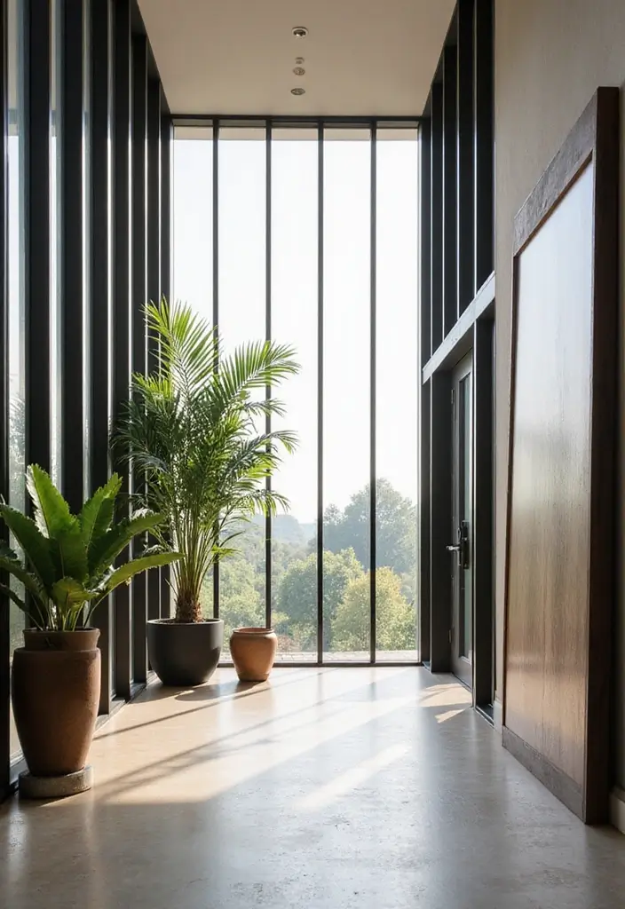27 Large Window Ideas That Bring the Outdoors In 5 27 Large Window Ideas That Bring the Outdoors In - 5. Vertical Windows for Unique Appeal