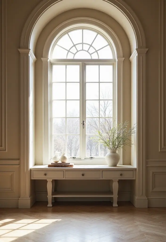 27 Large Window Ideas That Bring the Outdoors In 7 27 Large Window Ideas That Bring the Outdoors In - 7. Arched Windows for an Elegant Touch