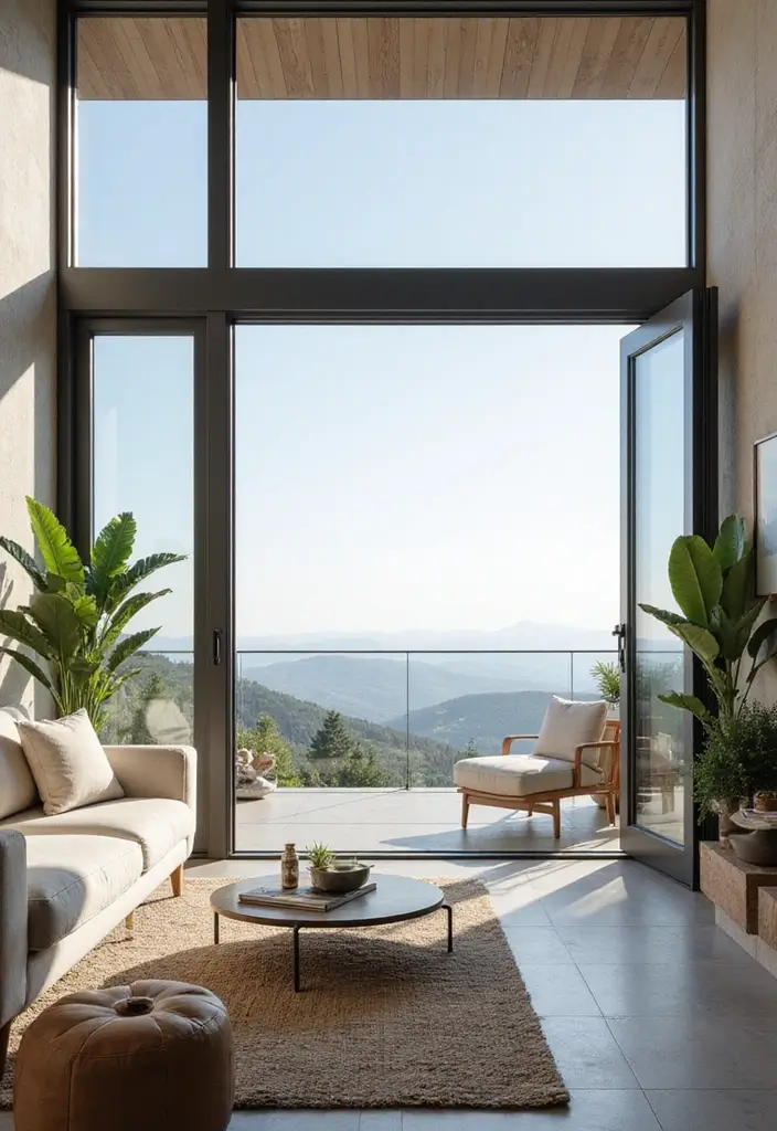 27 Large Window Ideas That Bring the Outdoors In 9 27 Large Window Ideas That Bring the Outdoors In - 9. Modern Casement Windows