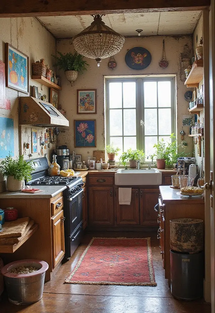 27 Pantry with Window Ideas for Natural Light 17 27 Pantry with Window Ideas for Natural Light - 17. Artistic Touch