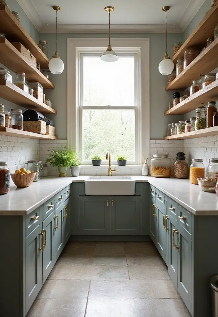 27 Pantry with Window Ideas for Natural Light 23 27 Pantry with Window Ideas for Natural Light - 23. Optimized Workflow