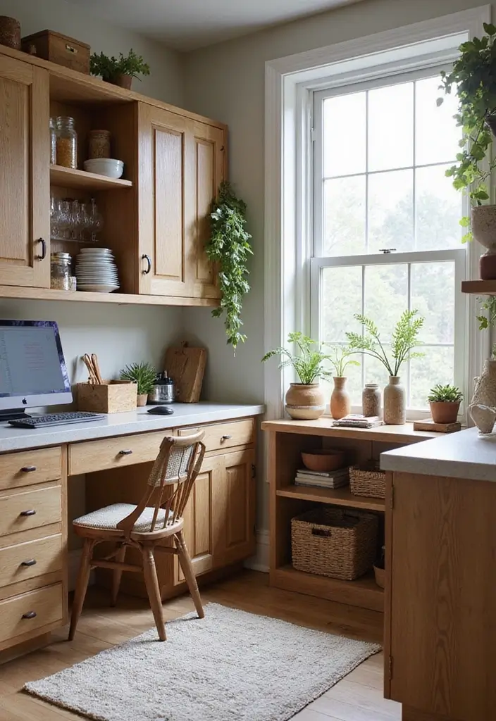 27 Pantry with Window Ideas for Natural Light 24 27 Pantry with Window Ideas for Natural Light - 24. Multi-Functional Space
