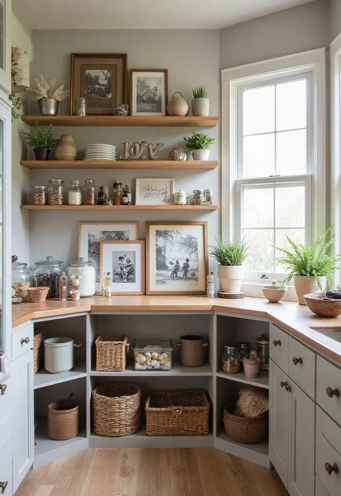 27 Pantry with Window Ideas for Natural Light 25 27 Pantry with Window Ideas for Natural Light - 25. Personalized Touch