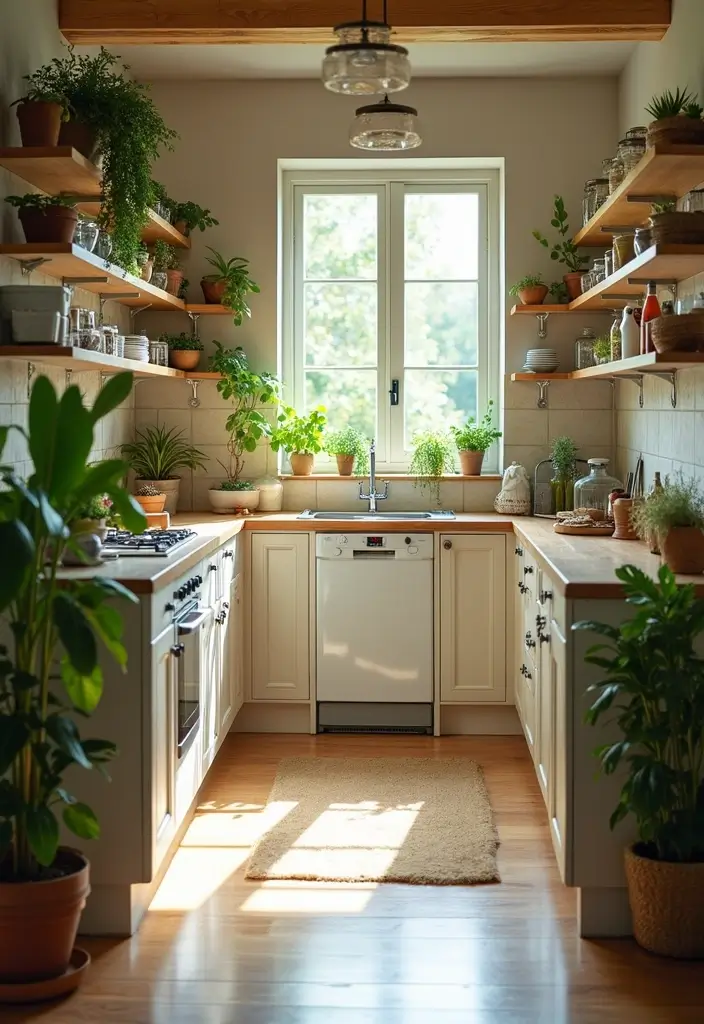 27 Pantry with Window Ideas for Natural Light 27 27 Pantry with Window Ideas for Natural Light - 27. Eco-Friendly Design