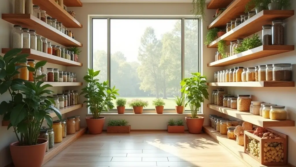 27 Pantry with Window Ideas for Natural Light