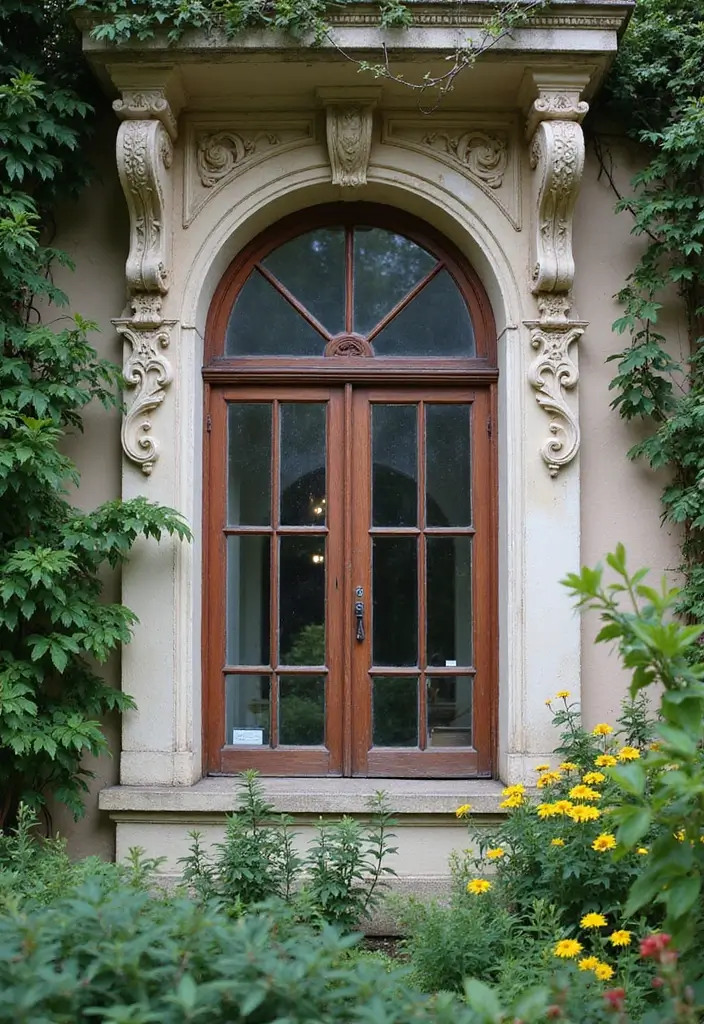 28 Exterior Window Trim Ideas That Pop Instantly - 4. Curvy Victorian Flourishes