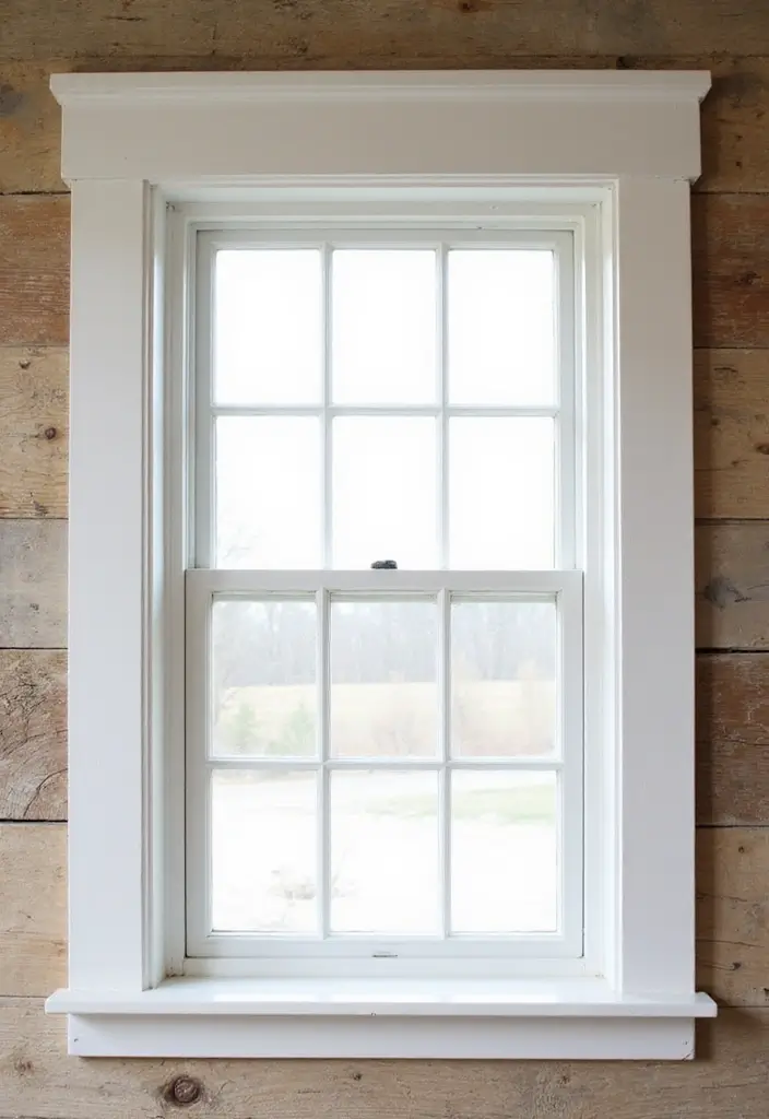 28 Exterior Window Trim Ideas That Pop Instantly - 5. Simple Board and Batten