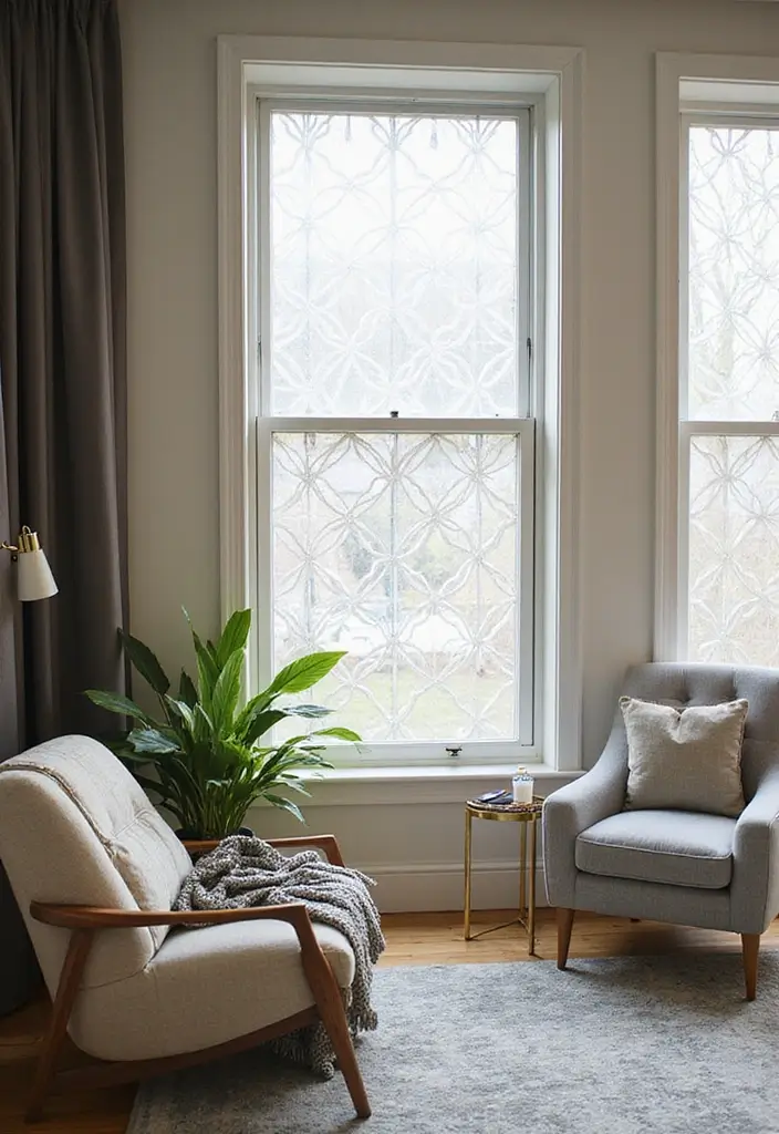 28 Stunning Window Trim Ideas You’ll Want to Copy 18 28 Stunning Window Trim Ideas You’ll Want to Copy - 18. Customizable Window Film