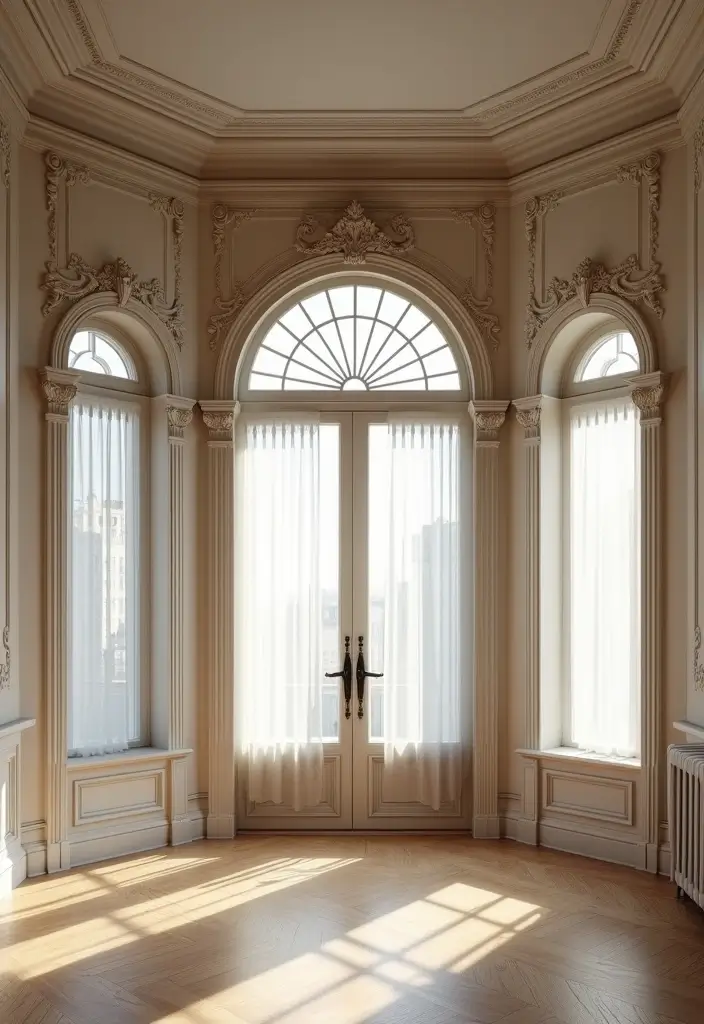 28 Stunning Window Trim Ideas You’ll Want to Copy 19 28 Stunning Window Trim Ideas You’ll Want to Copy - 19. Decorative Cornices