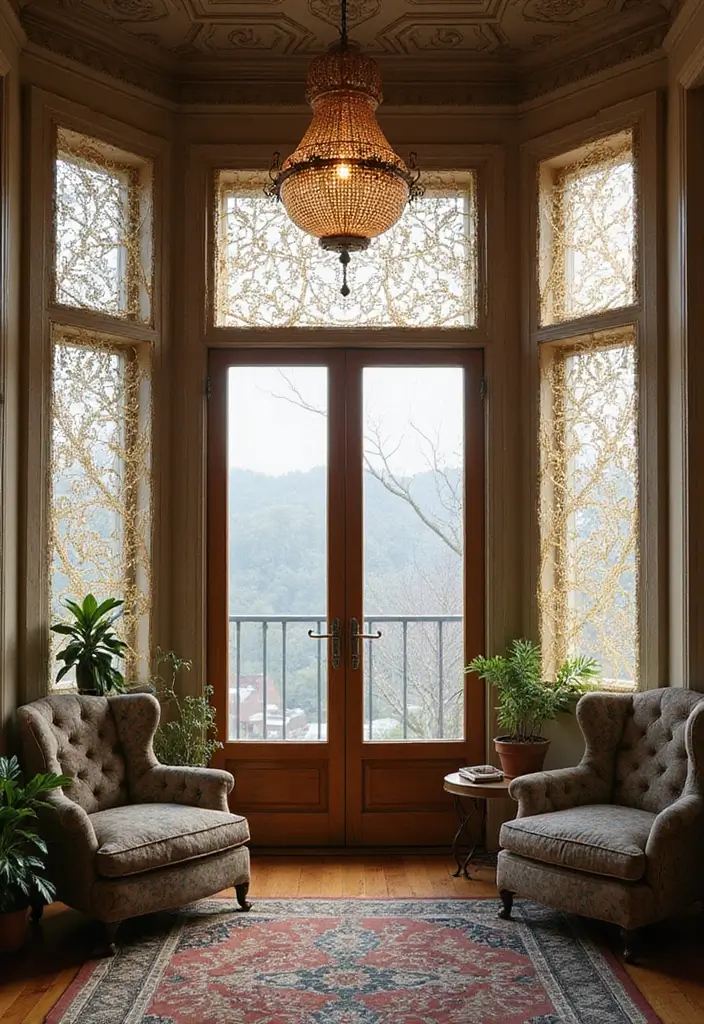 28 Stunning Window Trim Ideas You’ll Want to Copy 21 28 Stunning Window Trim Ideas You’ll Want to Copy - 21. Artistic Window Treatments