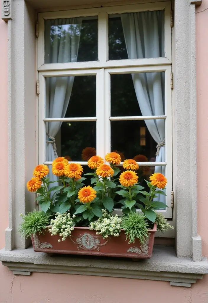 28 Stunning Window Trim Ideas You’ll Want to Copy 5 28 Stunning Window Trim Ideas You’ll Want to Copy - 5. Vintage Window Boxes