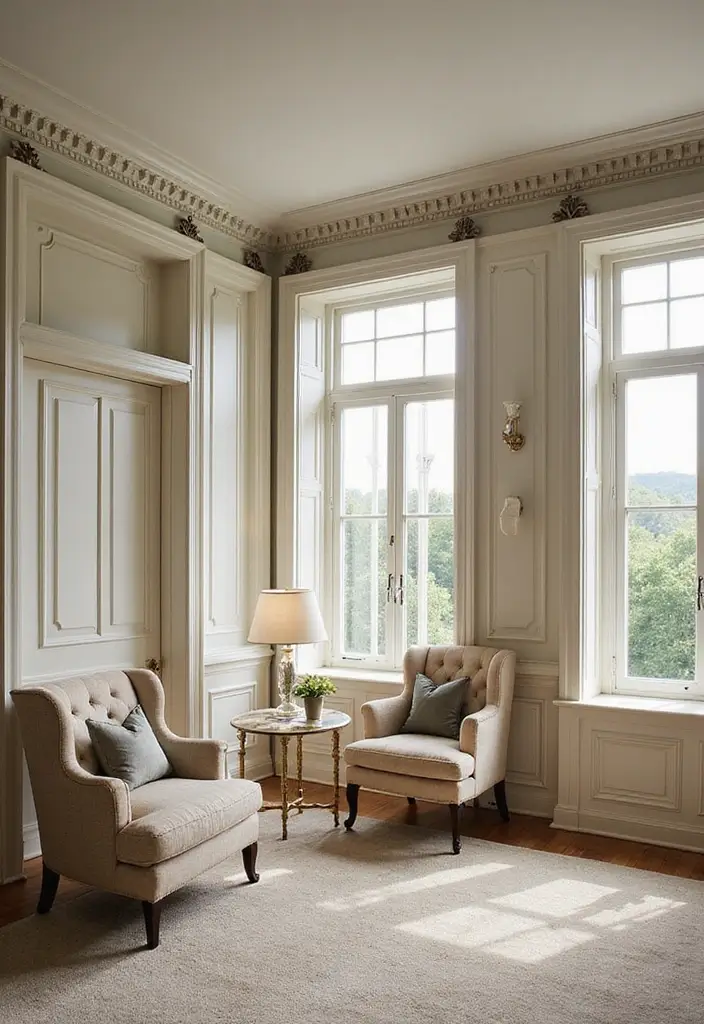 28 Stunning Window Trim Ideas You’ll Want to Copy 7 28 Stunning Window Trim Ideas You’ll Want to Copy - 7. Wainscoting Window Details