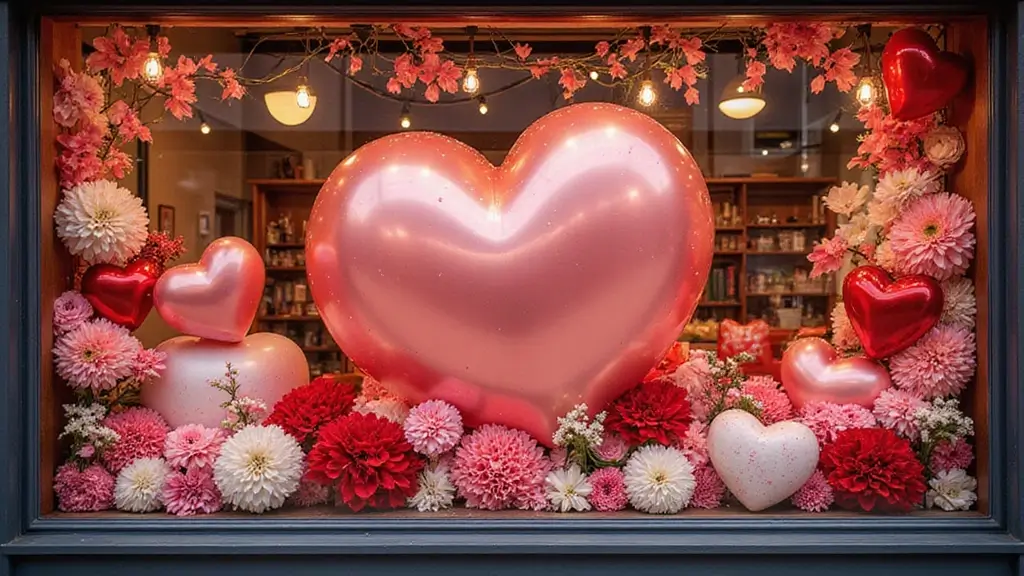 28 Valentine’s Window Display Ideas That Attract Attention