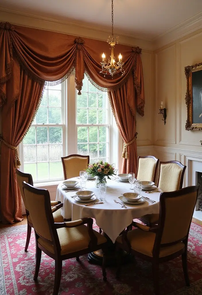 28 Window Valance Ideas That Complete the Look 14 28 Window Valance Ideas That Complete the Look - 14. Silk Blends Valance