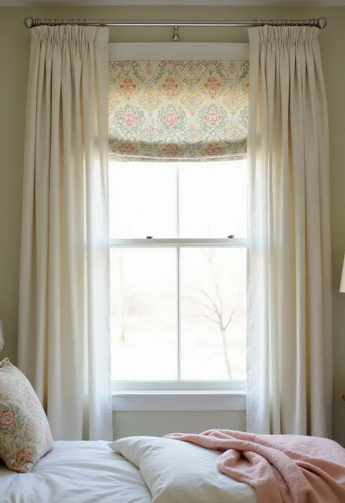 28 Window Valance Ideas That Complete the Look 2 28 Window Valance Ideas That Complete the Look - 2. Organic Cotton Valance