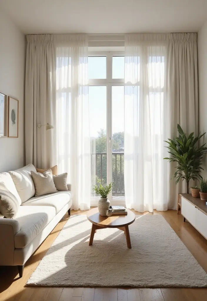 29 Window Curtain Ideas for Every Room Style 25 29 Window Curtain Ideas for Every Room Style - 25. Floating Curtain Panels for an Airy Vibe