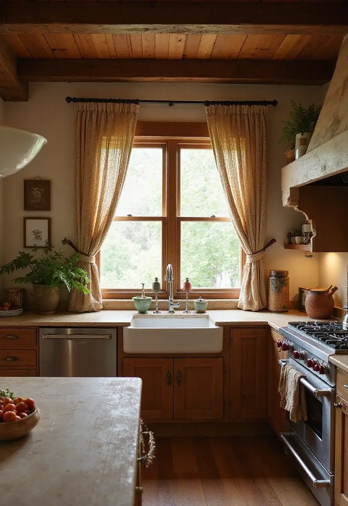 29 Window Curtain Ideas for Every Room Style 4 29 Window Curtain Ideas for Every Room Style - 4. Hemp Curtains for a Rustic Vibe