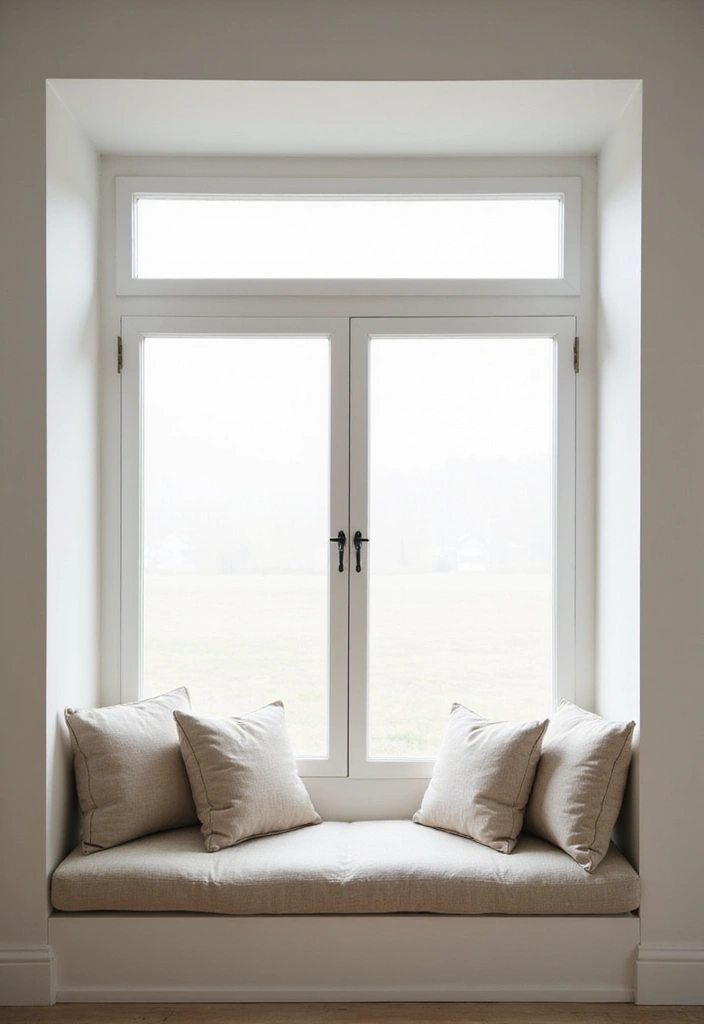 29 Window Seating Ideas for a Dreamy Home Look 8 29 Window Seating Ideas for a Dreamy Home Look - 8. Minimalist Approach