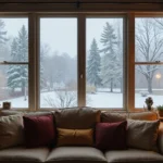 29 Window Snow Spray Ideas for Festive Vibes