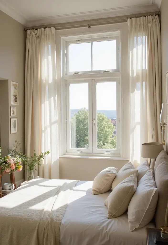 30+ Bay Window Bedroom Ideas for Extra Charm - 3. Natural Light Design
