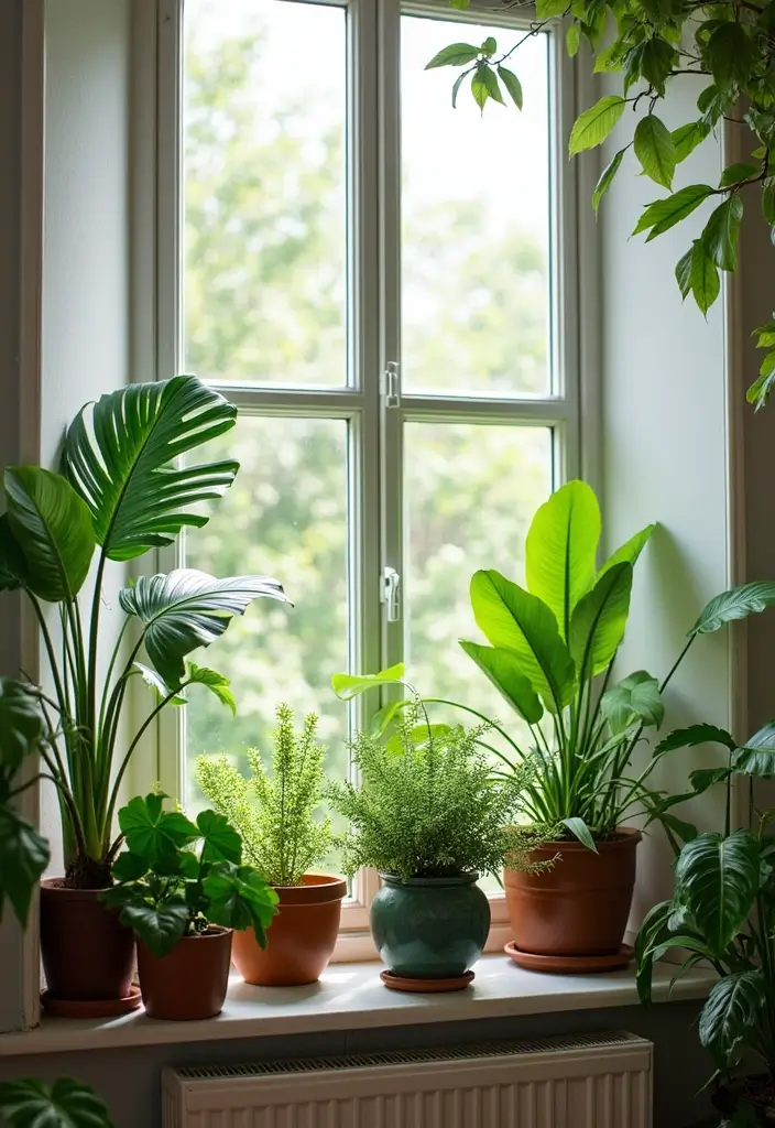 30 Bay Window Ideas That Instantly Upgrade Your Space - 2. Indoor Garden Oasis