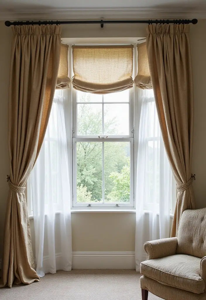 30 Bay Window Ideas That Instantly Upgrade Your Space - 3. Elegant Window Treatments