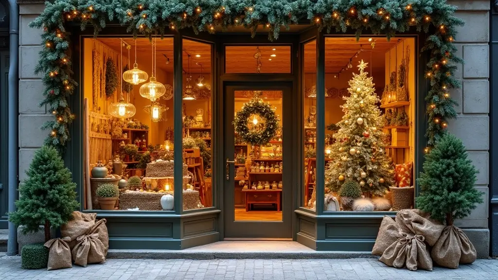 30+ Christmas Shop Window Display Ideas That Sell