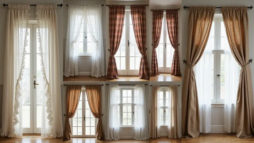30 Farmhouse Curtain Ideas for a Cozy Country Home