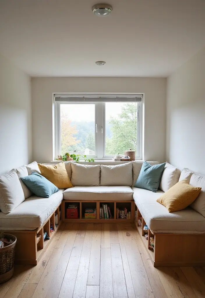 30+ Window Seating in Bedroom Ideas for Comfort - 18. Family-Friendly Space