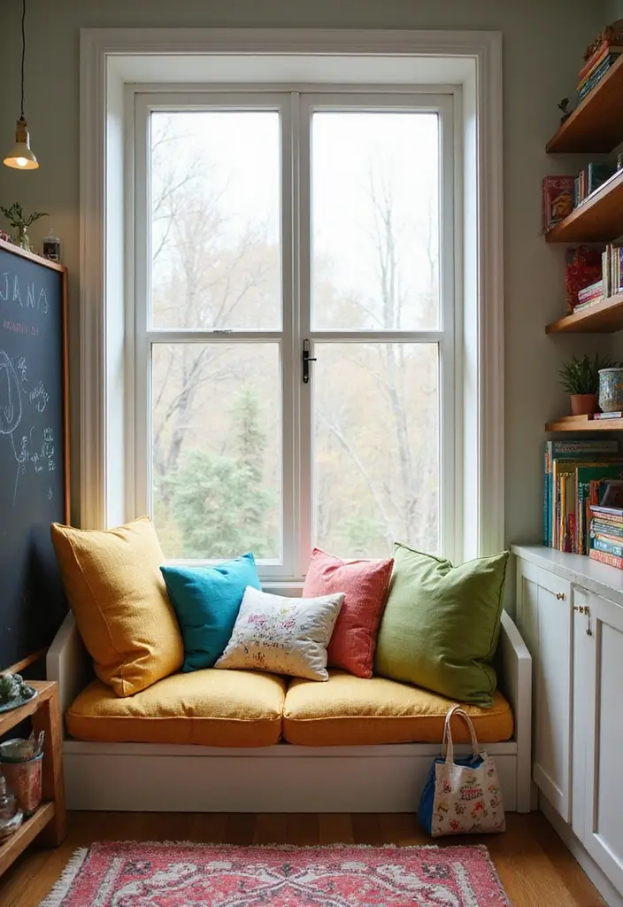 30+ Window Seating in Bedroom Ideas for Comfort - 19. Creative Reading Nook
