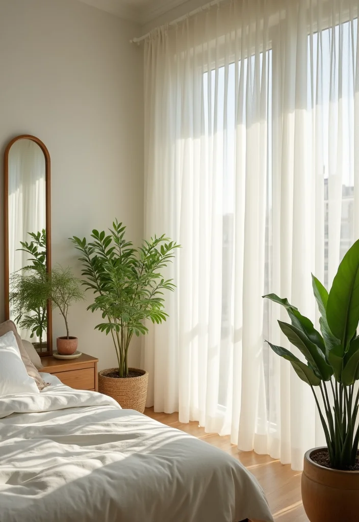 10 Ivory Bedroom Ideas for Light Neutral Calm - 3. Natural Light is Everything