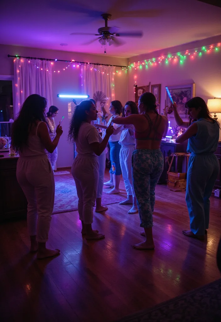 10 Living Room Sleepover Ideas for Cozy Fun Gatherings - 5. Pajama Dance Party