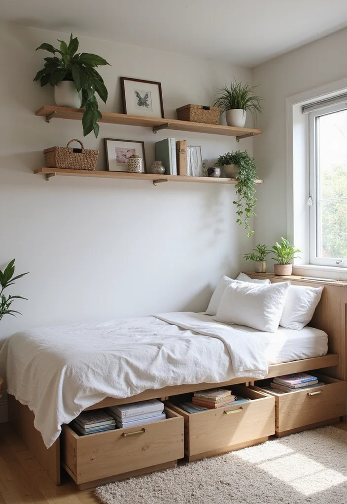 10 NYC Bedroom Ideas for Stylish Small Space Living 1 10 NYC Bedroom Ideas for Stylish Small Space Living - 1. Smart Storage Solutions