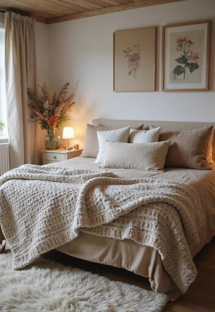 10 NYC Bedroom Ideas for Stylish Small Space Living 13 10 NYC Bedroom Ideas for Stylish Small Space Living - 3. Layered Textures