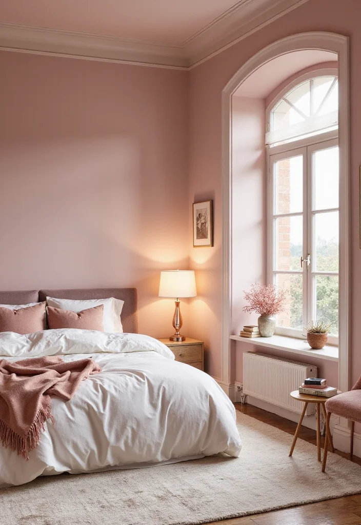 10 Rose Gold Bedroom Ideas for Chic Metallic Warmth - 5. Warm Color Palette