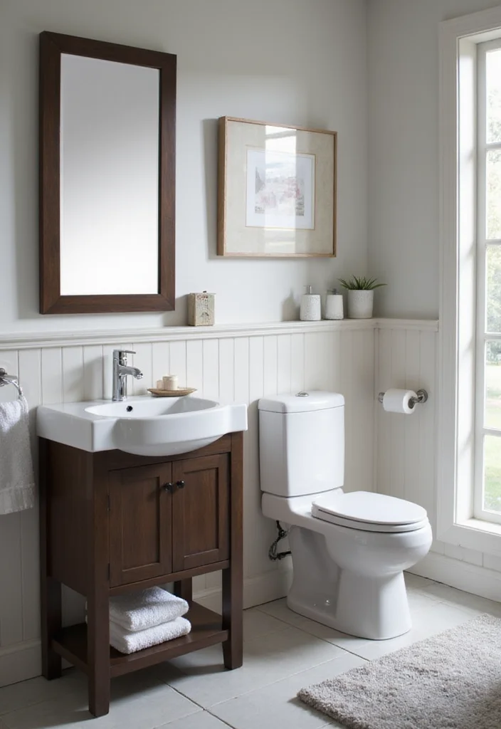 10 Secondary Bathroom Ideas for Practical Everyday Use - 9. Compact Vanity Solutions